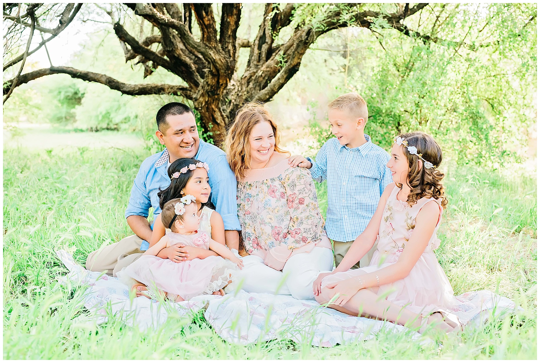 Family photo session in peoria arizona